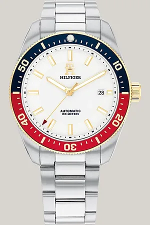 Tommy Hilfiger Roestvrijstalen horloge met schakelband