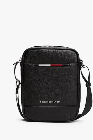 Tommy Hilfiger Crossbody-reportertas met metalen logo