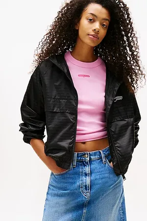 Tommy Hilfiger Waterafstotende windbreaker met repeat logo
