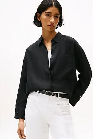 Tommy Hilfiger Oversized fit linnen overhemd