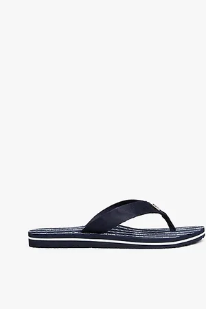 Tommy Hilfiger Teenslipper met webbing en TH-monogram