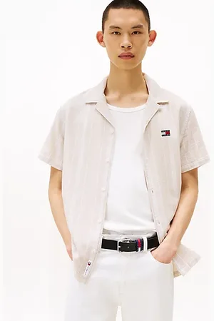Tommy Hilfiger Regular fit overhemd met korte mouwen