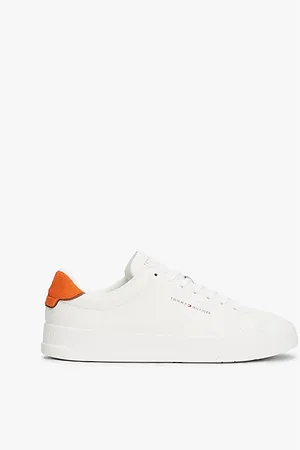 Tommy Hilfiger Court sneaker met contrasterende hiel