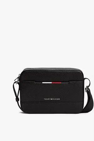 Tommy Hilfiger Crossbody-reportertas met metalen logo