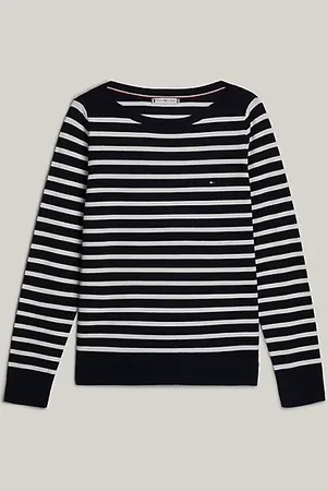 Tommy Hilfiger Adaptive jersey trui met boothals