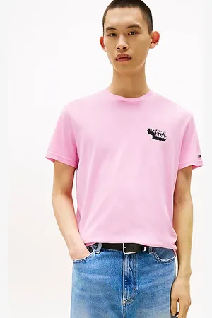 Tommy Hilfiger Slim fit T-shirt met stacklogo