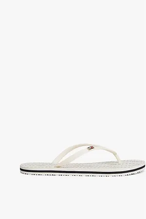 Tommy Hilfiger Teenslipper met geëmailleerde vlag