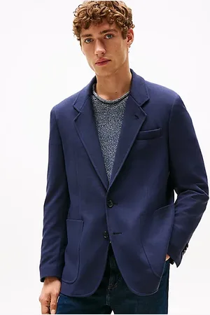 Tommy Hilfiger Single-breasted blazer met opgestikte zakken