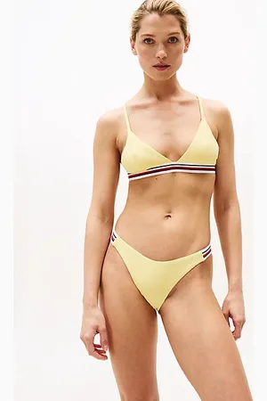 Tommy Hilfiger High cut bikinibroekje met signature-streep
