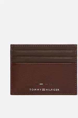 Tommy Hilfiger Premium leren creditcardhouder met logo