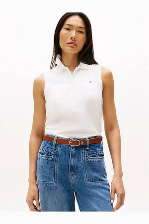 Tommy Hilfiger 1985 mouwloze slim fit polo