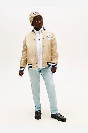 Tommy Hilfiger Bleached straight jeans met fading