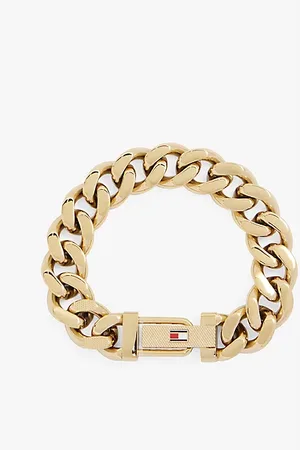Tommy Hilfiger Vergulde schakelarmband