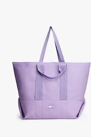 Tommy Hilfiger Canvas shopper met ton-sur-ton logo