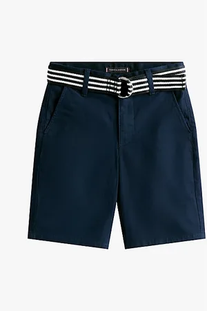 Tommy Hilfiger Geweven short met riem