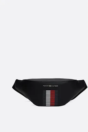 Tommy Hilfiger Crossbodytas met piqué-textuur