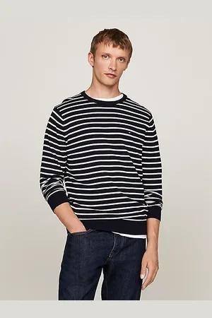 Tommy Hilfiger Trui met ronde hals en vlag