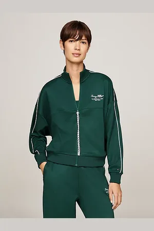 Tommy Hilfiger Sports relaxed fit sweatshirt met rits