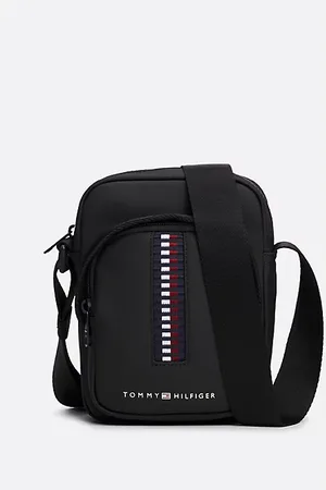 Tommy Hilfiger Signature reportertas met geweven detail