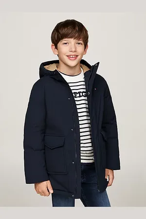Tommy Hilfiger Relaxed fit parka met capuchon