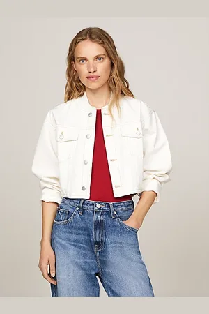 Tommy Hilfiger Cropped relaxed denim bomberjack
