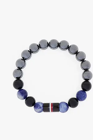 Tommy Hilfiger Armband met signature-detail op kraal