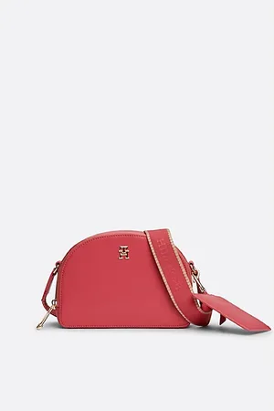 Tommy Hilfiger TH Monogram crossbodytas in halve-maan-design