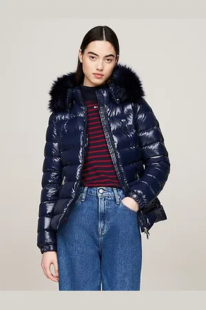 Tommy Hilfiger Pufferjack met donsvulling en capuchon