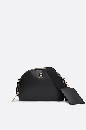 Tommy Hilfiger TH Monogram crossbodytas in halve-maan-design
