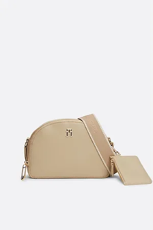 Tommy Hilfiger TH Monogram crossbodytas in halve-maan-design