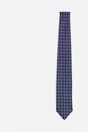 Tommy Hilfiger Puur zijden das met rasterruit