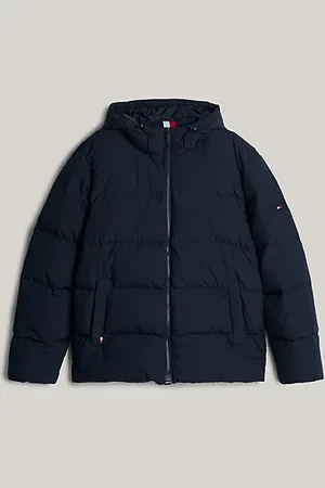 Tommy Hilfiger Adaptive pufferjack met dons en capuchon