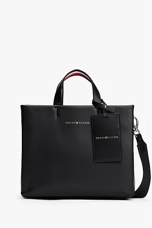 Tommy Hilfiger Crossbody-shopper met bagagelabel en logo