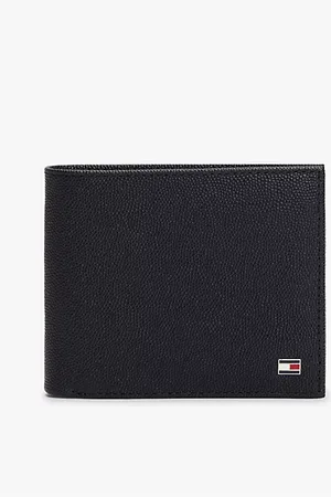 Tommy Hilfiger Bifold portemonnee van leer met vlag