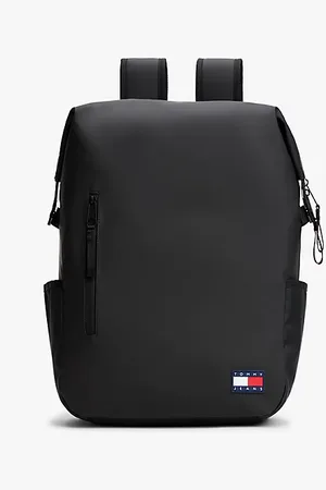 Tommy Hilfiger Rugzak met mesh achterkant en rubberen logo