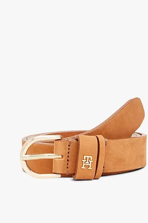 Tommy Hilfiger Essential leren riem met metalen monogram