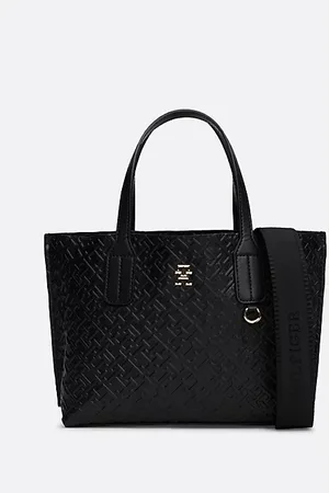Tommy Hilfiger Shopper met TH-monogram in reliëf