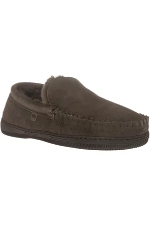 Warmbat Grizzly men suede dk Pantoffels