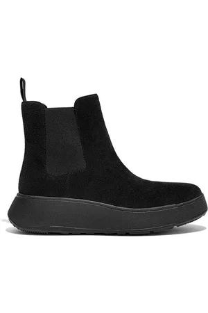 FitFlop F-Mode Flatform Chelsea Boots Enkellaarzen