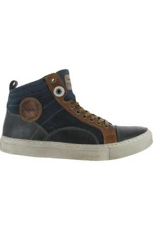 Australian Footwear 15.1057.01 bruin combi Veterschoenen