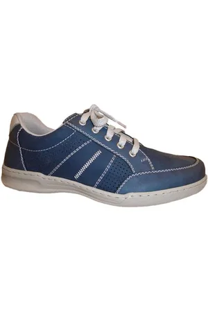 Rieker B3206 Bl/beige Veterschoenen