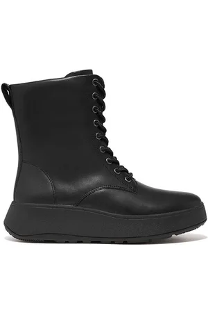 FitFlop F-Mode Lace-up Flatform Ankle Veterschoenen