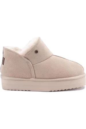 Warmbat Willow plateau suede Enkellaarzen