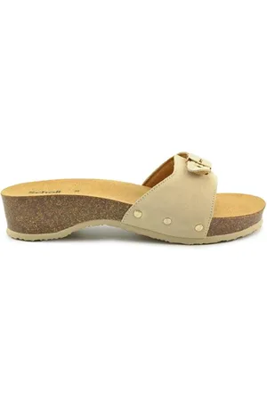 Scholl F31218 Pescura Heel Cork Slippers