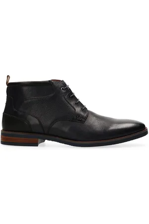Australian Footwear Limone blue leather Nette veterschoenen