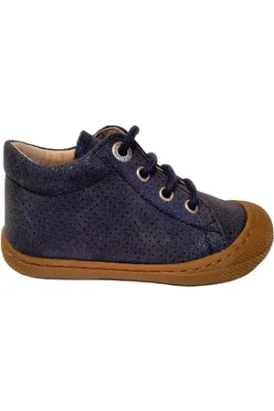Naturino Cocoon suède dots Veterschoenen