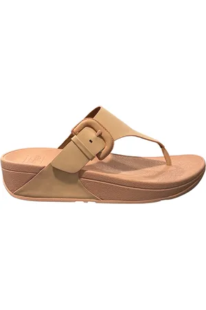 FitFlop Lulu Covered Buckle Teenslippers