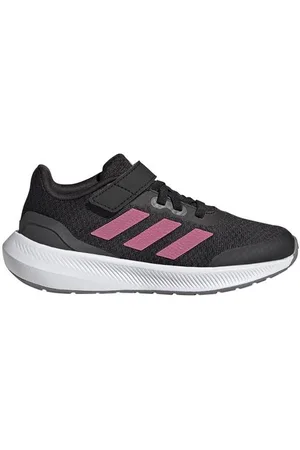 adidas RUNFALCON 3.0 EL K,CBLACK/PULMAG/GR Hardloopschoenen