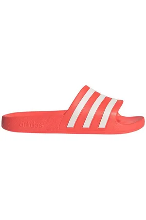 adidas ADILETTE AQUA,SOLRED/FTWWHT/SOLRED Slippers