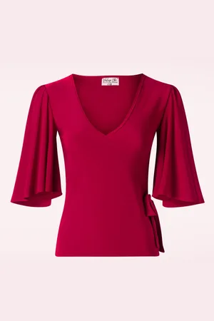 Vintage Chic Belle Slinky top in